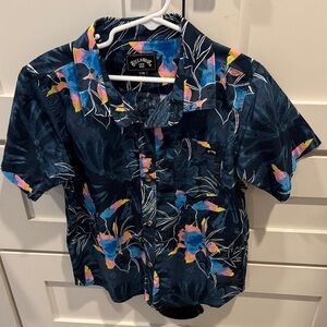 Billabong Multicolor Tropical Print Shirt